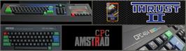 Arcade Cabinet Marquee for Thrust 2.