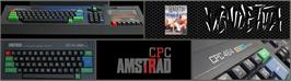 Arcade Cabinet Marquee for Vendetta.