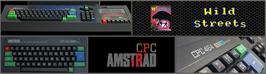 Arcade Cabinet Marquee for Wild Streets.