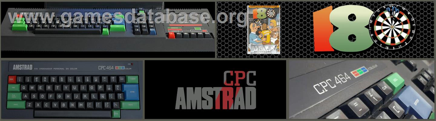 180 - Amstrad CPC - Artwork - Marquee
