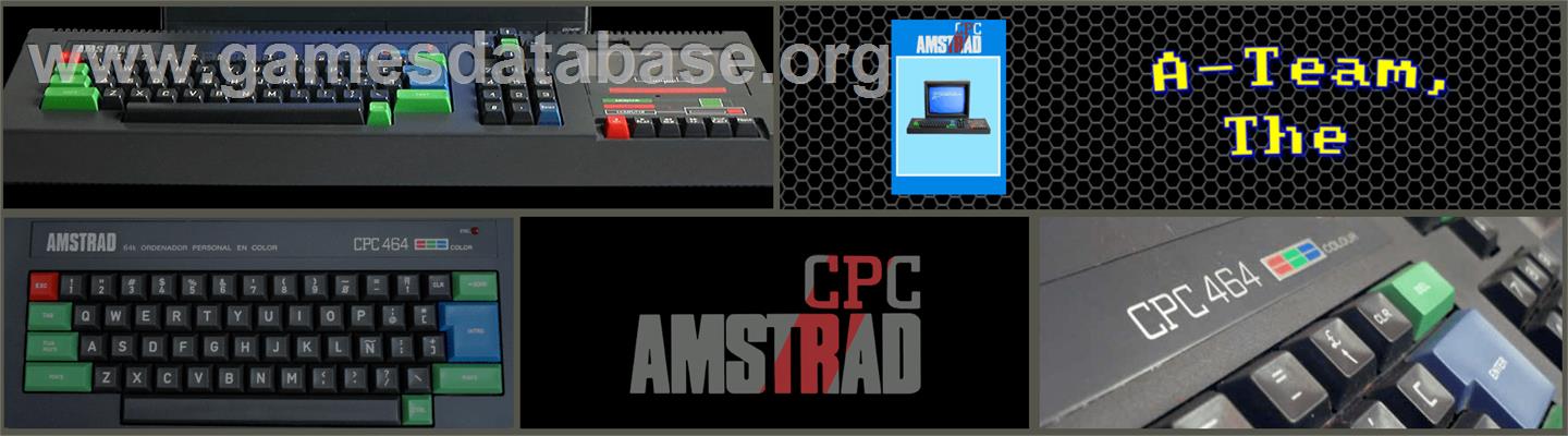 A-Team - Amstrad CPC - Artwork - Marquee