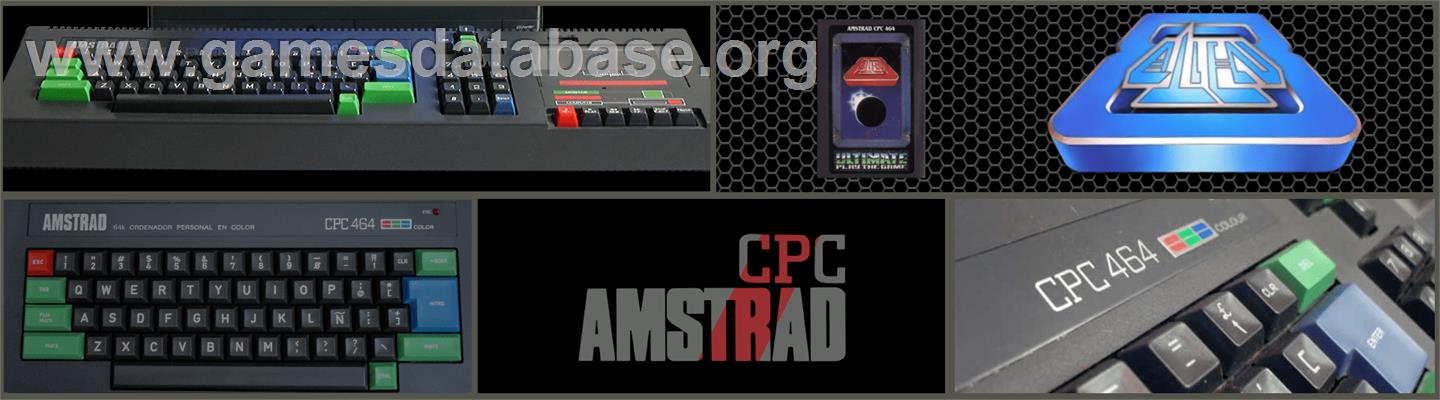 Alien 8 - Amstrad CPC - Artwork - Marquee