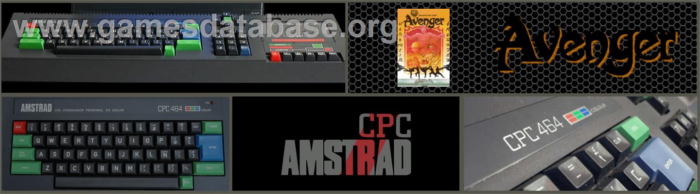 Avenger - Amstrad CPC - Artwork - Marquee