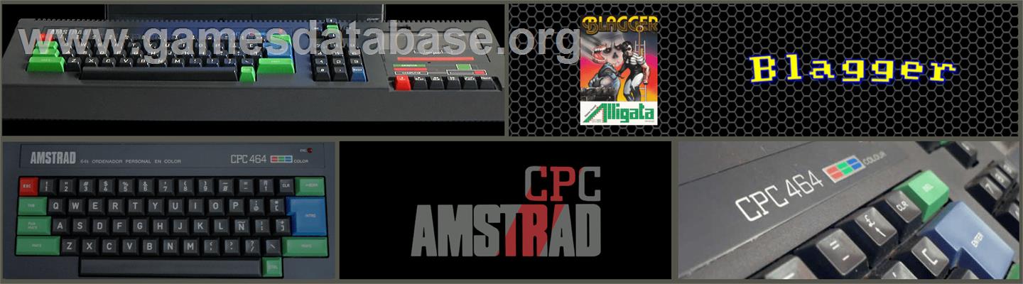 Blagger - Amstrad CPC - Artwork - Marquee