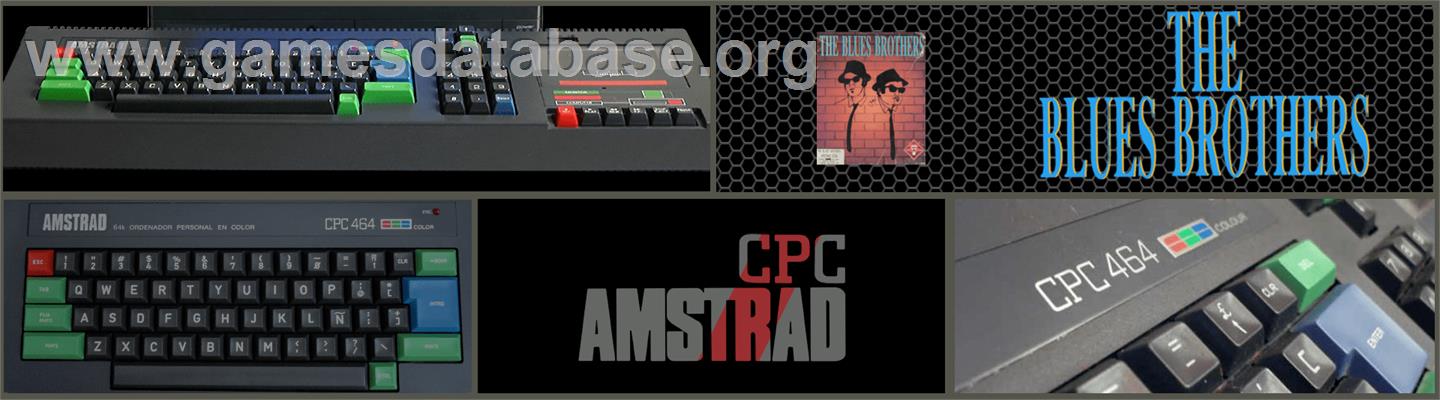 Blues Brothers, The - Amstrad CPC - Artwork - Marquee