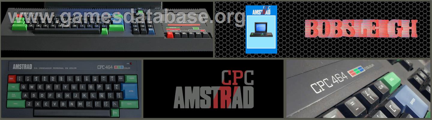 Bobsleigh - Amstrad CPC - Artwork - Marquee