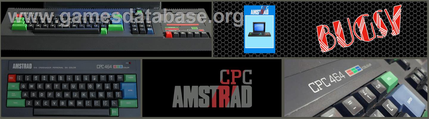 Bugsy - Amstrad CPC - Artwork - Marquee