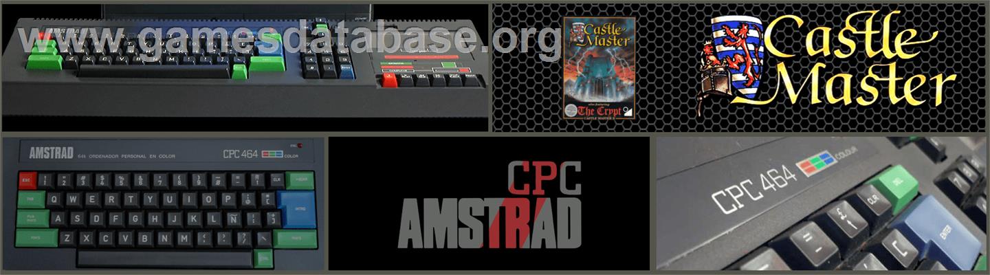 Castle Master - Amstrad CPC - Artwork - Marquee