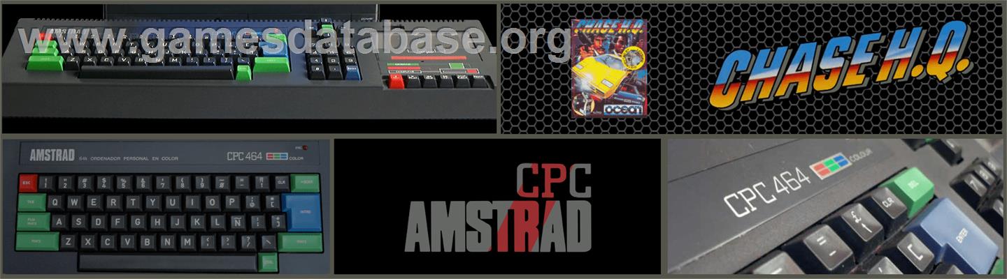 Chase H.Q. - Amstrad CPC - Artwork - Marquee