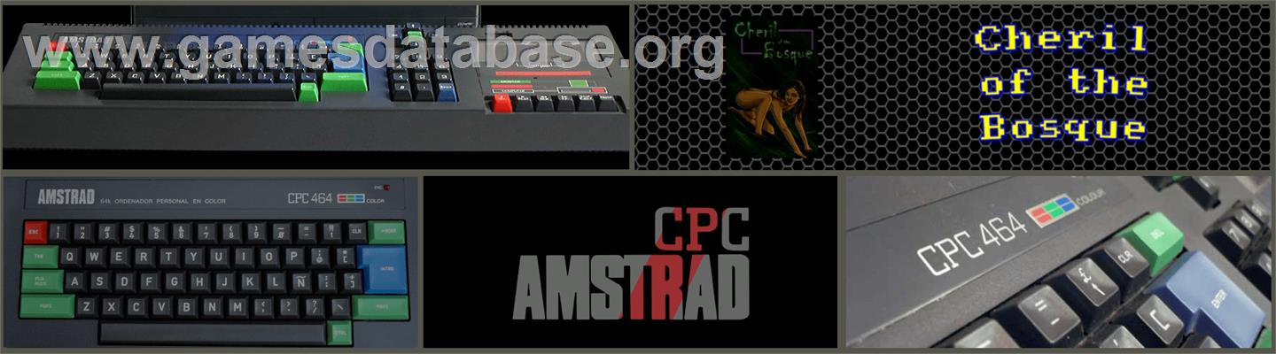 Cheril Of The Bosque - Amstrad CPC - Artwork - Marquee