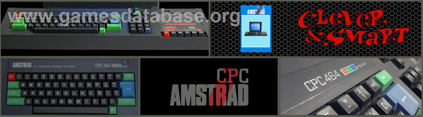 Clever and Smart - Amstrad CPC - Artwork - Marquee