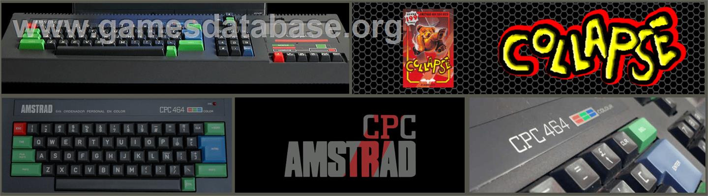 Collapse - Amstrad CPC - Artwork - Marquee