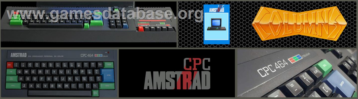 Columns - Amstrad CPC - Artwork - Marquee