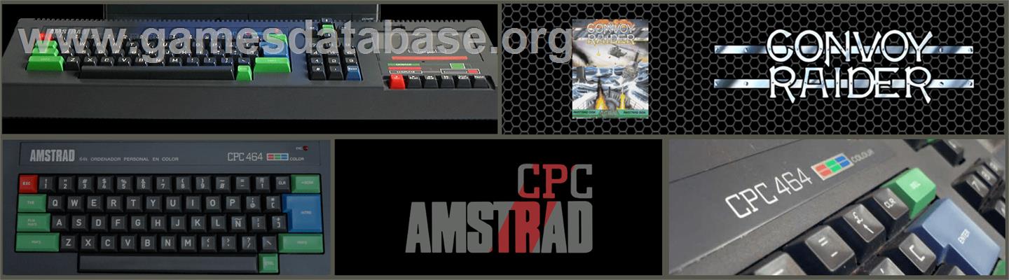 Convoy Raider - Amstrad CPC - Artwork - Marquee