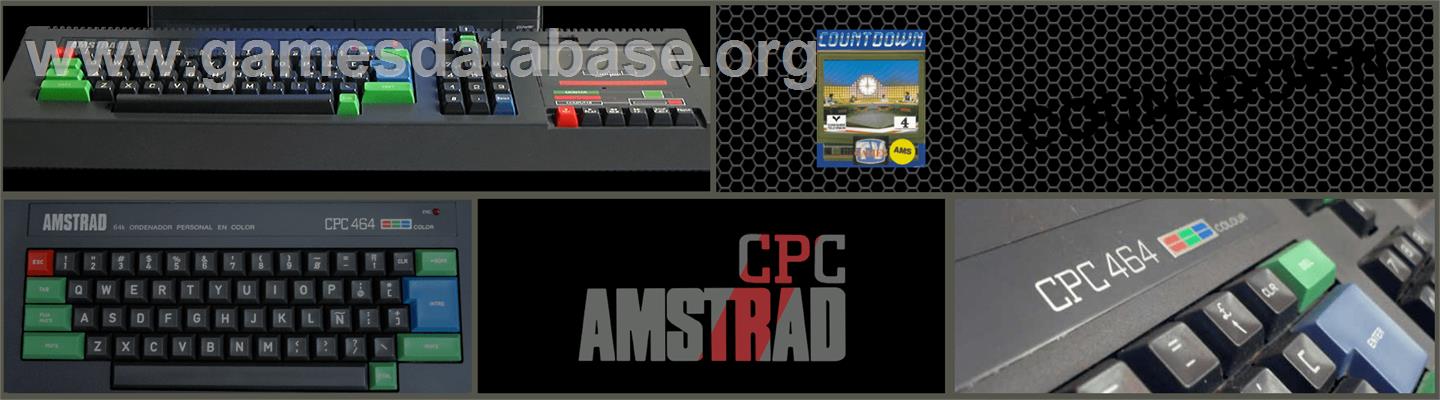 Count Down - Amstrad CPC - Artwork - Marquee