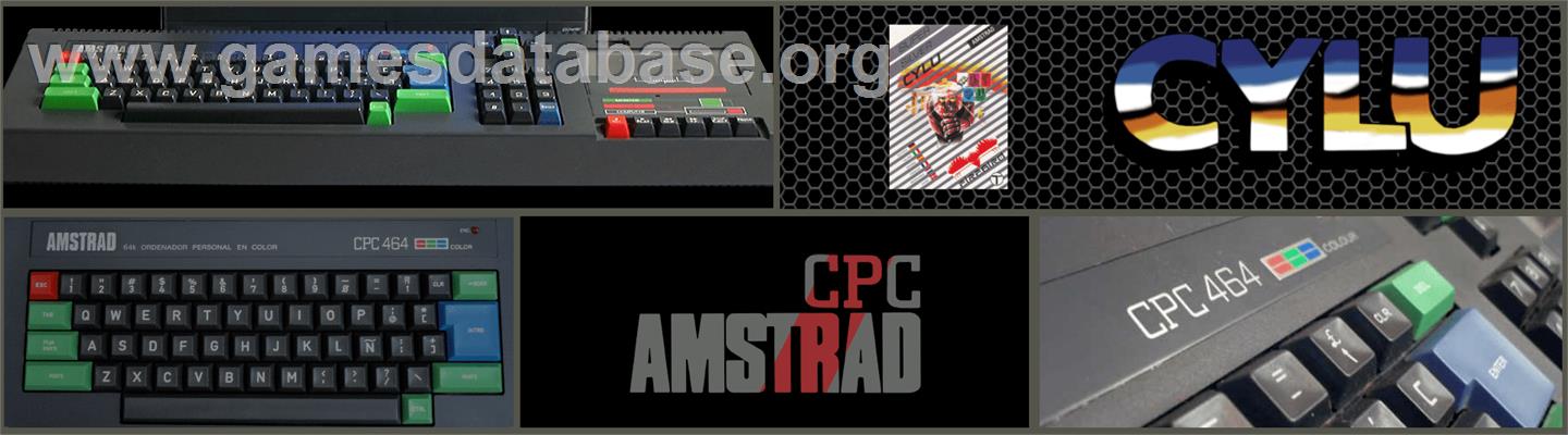 Cylu - Amstrad CPC - Artwork - Marquee