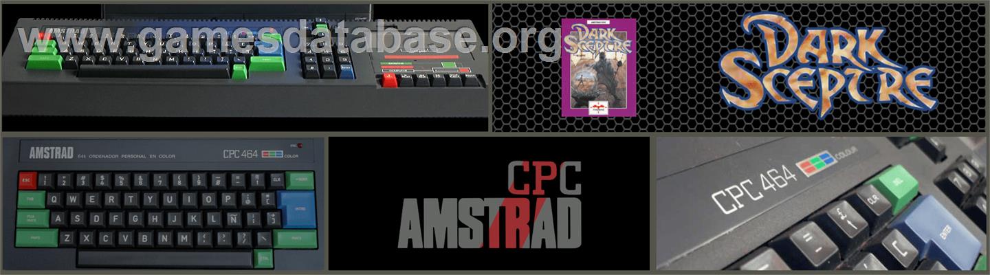 Dark Sceptre - Amstrad CPC - Artwork - Marquee