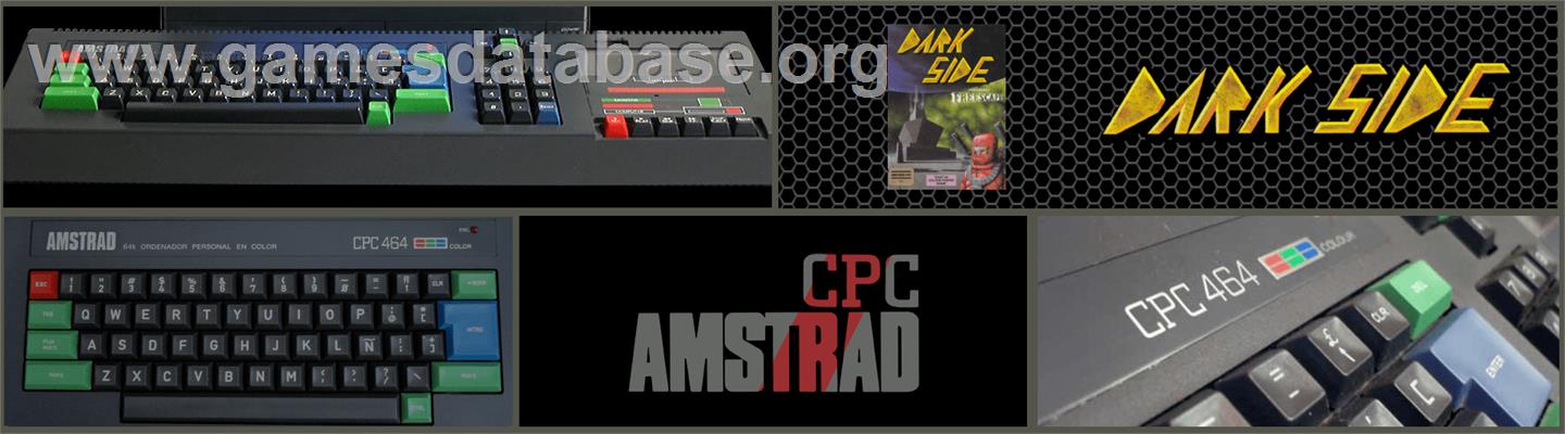 Dark Side - Amstrad CPC - Artwork - Marquee