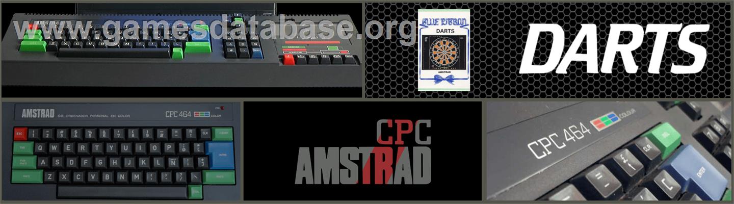 Darts (Alligata) - Amstrad CPC - Artwork - Marquee