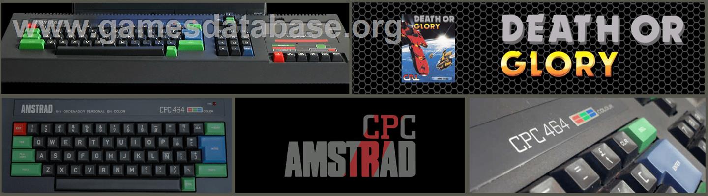 Death or Glory - Amstrad CPC - Artwork - Marquee