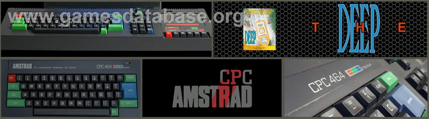 Deep, The - Amstrad CPC - Artwork - Marquee