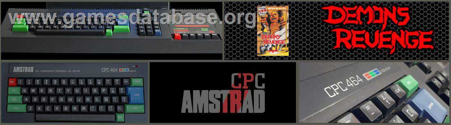 Demon's Revenge - Amstrad CPC - Artwork - Marquee
