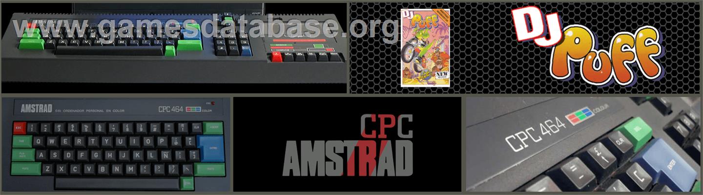 Dj Puff - Amstrad CPC - Artwork - Marquee