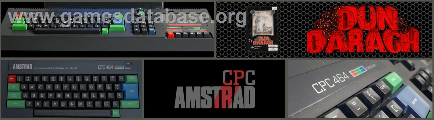 Dun Darach - Amstrad CPC - Artwork - Marquee