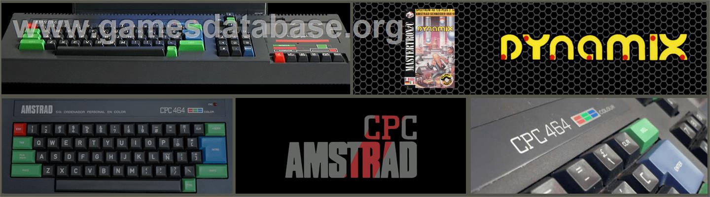 Dynamix - Amstrad CPC - Artwork - Marquee