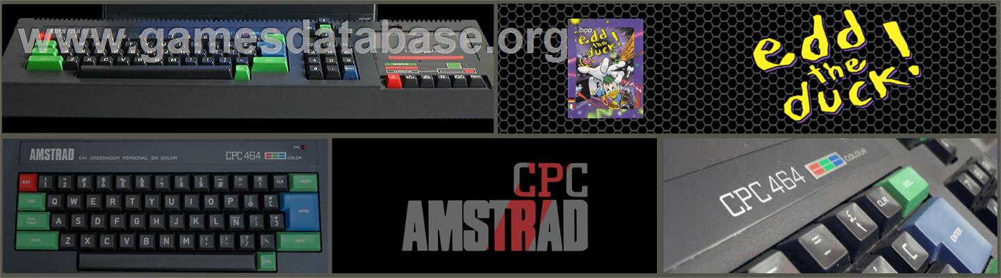 Edd the Duck - Amstrad CPC - Artwork - Marquee