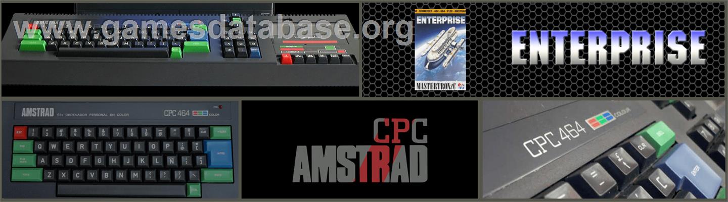 Enterprise - Amstrad CPC - Artwork - Marquee