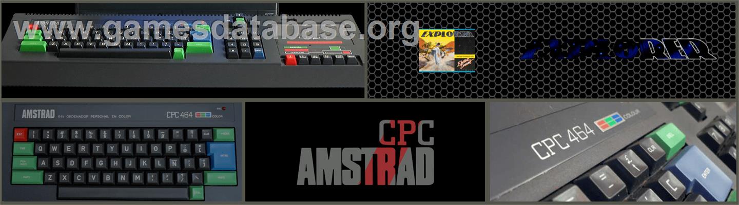 Explorer - Amstrad CPC - Artwork - Marquee