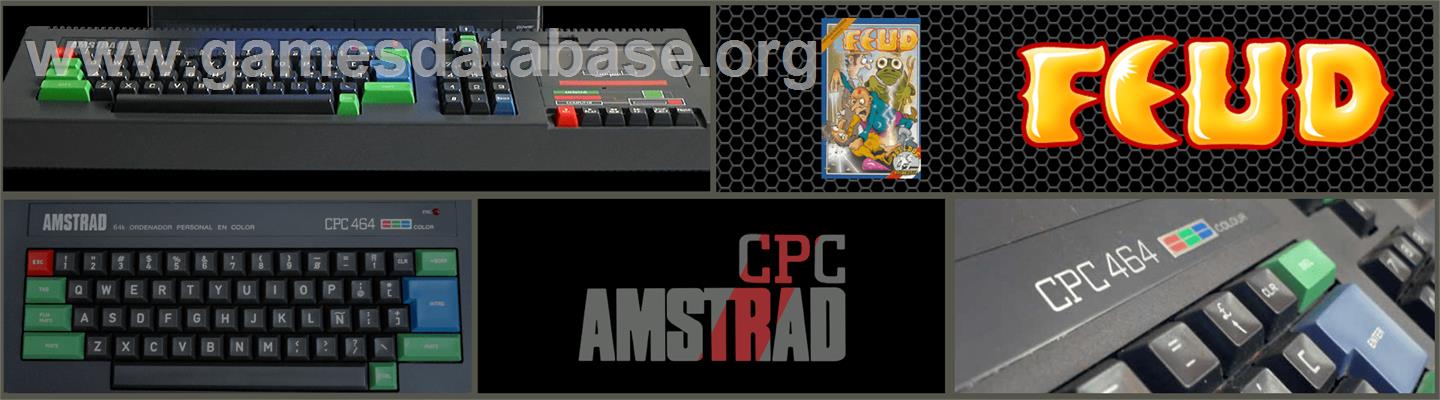 Feud - Amstrad CPC - Artwork - Marquee