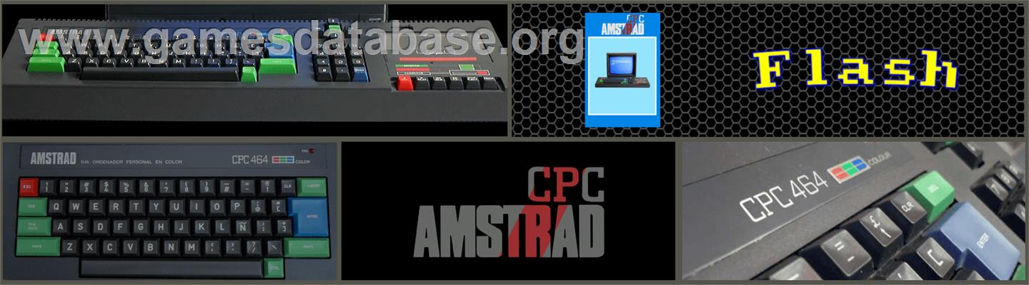 Flash - Amstrad CPC - Artwork - Marquee
