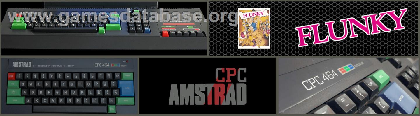 Flunky - Amstrad CPC - Artwork - Marquee