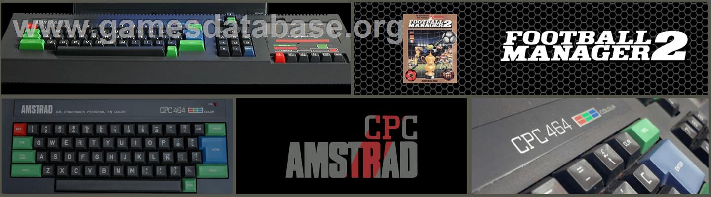 Football Manager 2 - Amstrad CPC - Artwork - Marquee