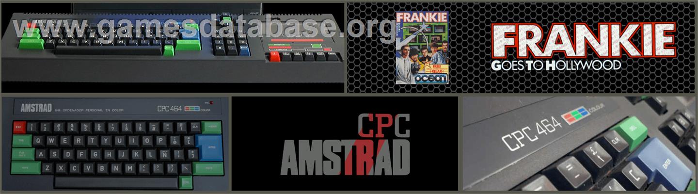 Frankie Goes To Hollywood - Amstrad CPC - Artwork - Marquee