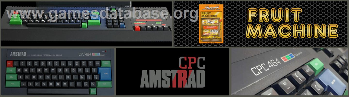 Fruit Machine - Amstrad CPC - Artwork - Marquee