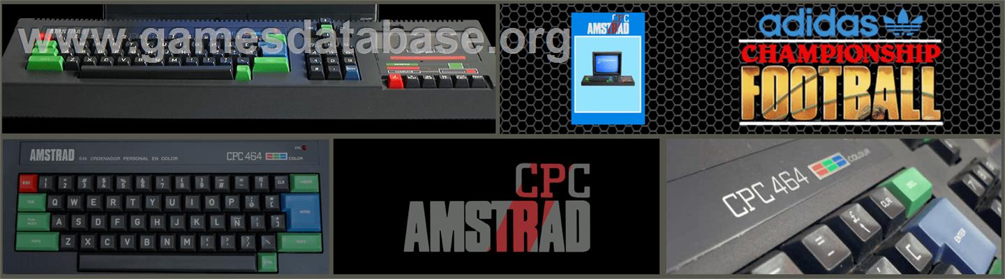 GFL Championship Football - Amstrad CPC - Artwork - Marquee