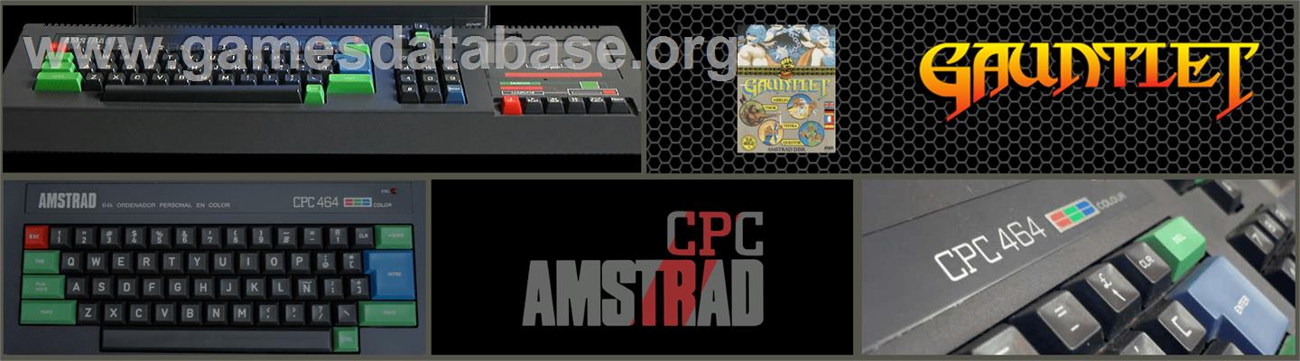 Gauntlet - Amstrad CPC - Artwork - Marquee