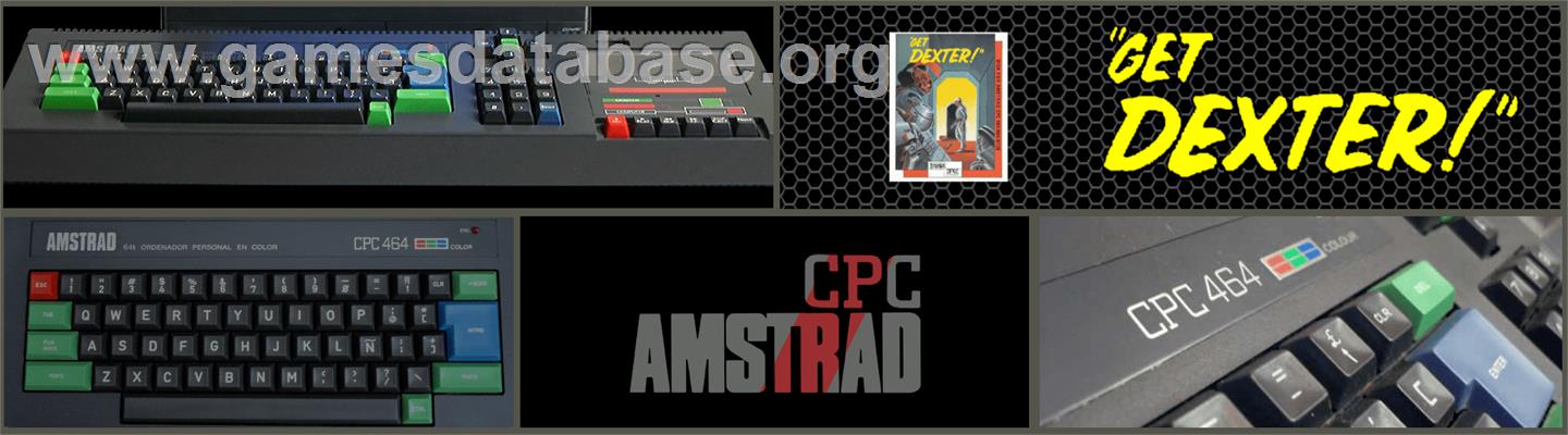 Get Dexter - Amstrad CPC - Artwork - Marquee