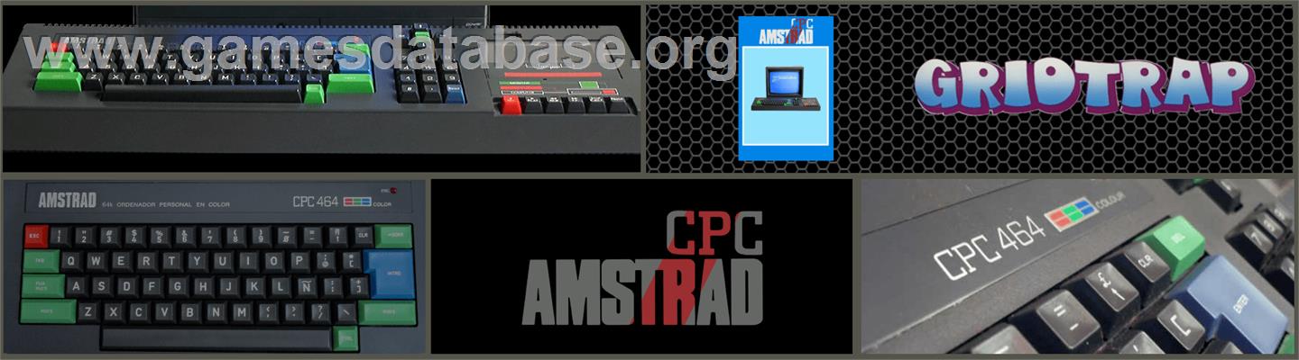 Grid Trap - Amstrad CPC - Artwork - Marquee