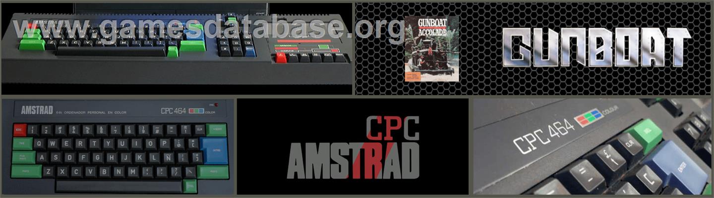Gunboat - Amstrad CPC - Artwork - Marquee
