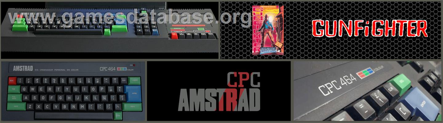 Gunfighter - Amstrad CPC - Artwork - Marquee