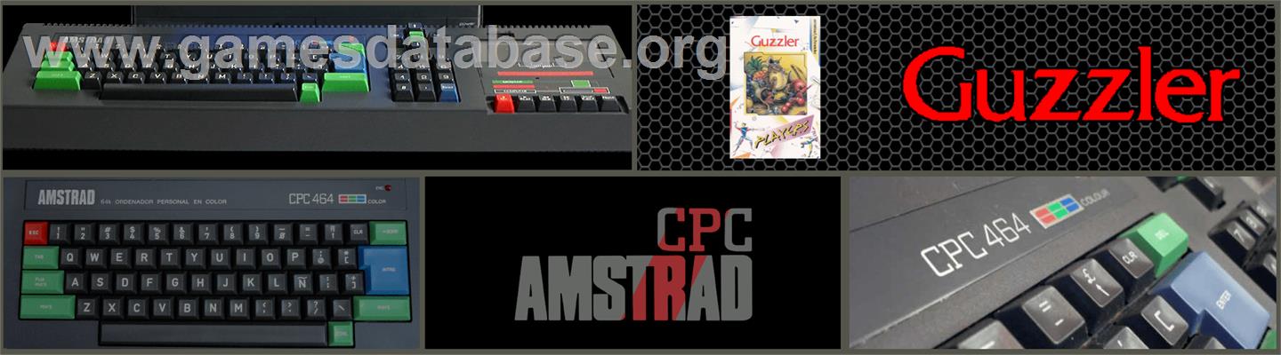 Guzzler - Amstrad CPC - Artwork - Marquee