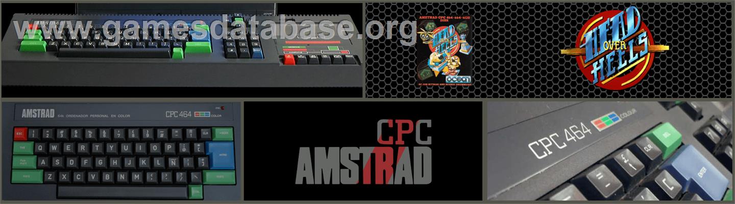 Head Over Heels - Amstrad CPC - Artwork - Marquee