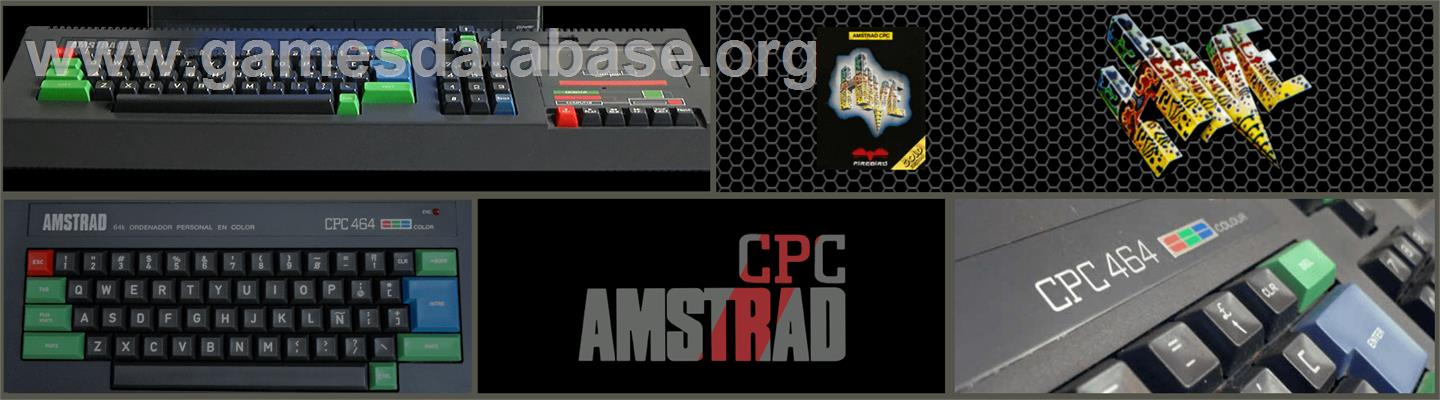 Hive - Amstrad CPC - Artwork - Marquee