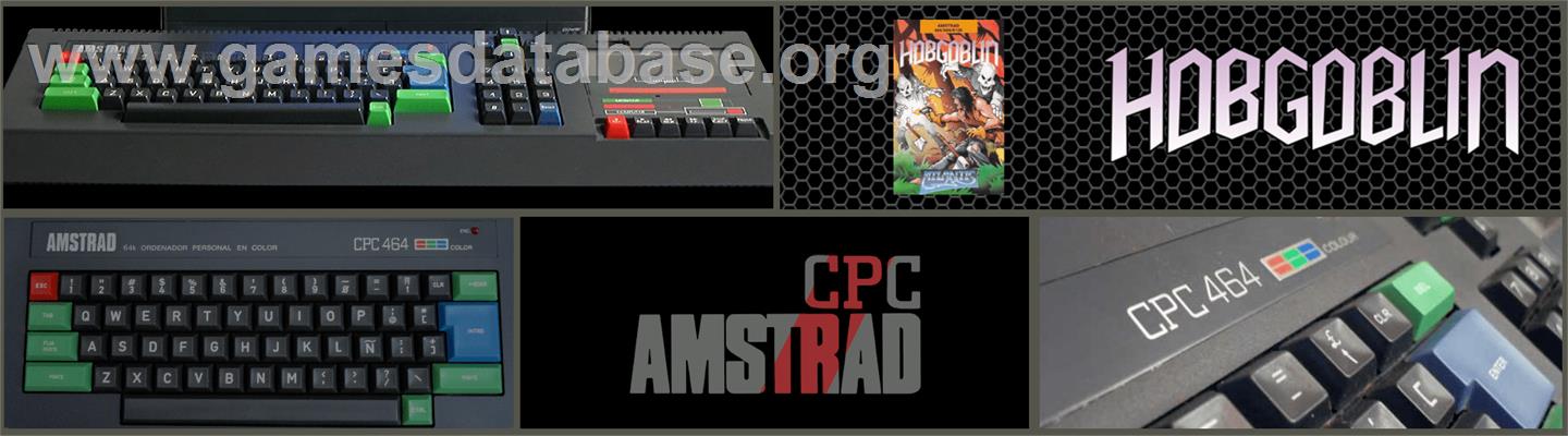 Hobgoblin - Amstrad CPC - Artwork - Marquee