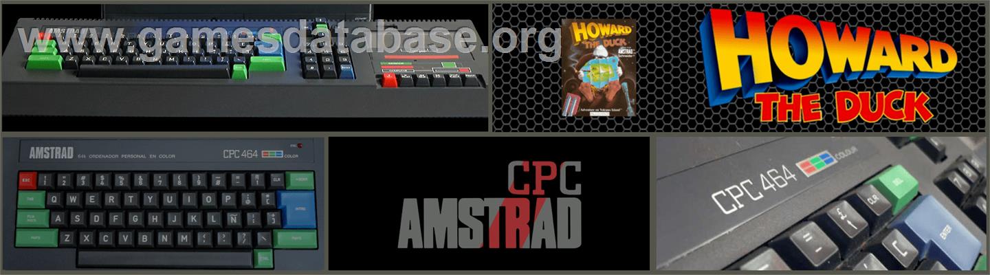 Howard the Duck - Amstrad CPC - Artwork - Marquee