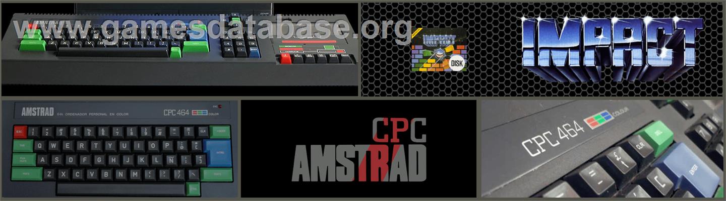 Impact - Amstrad CPC - Artwork - Marquee
